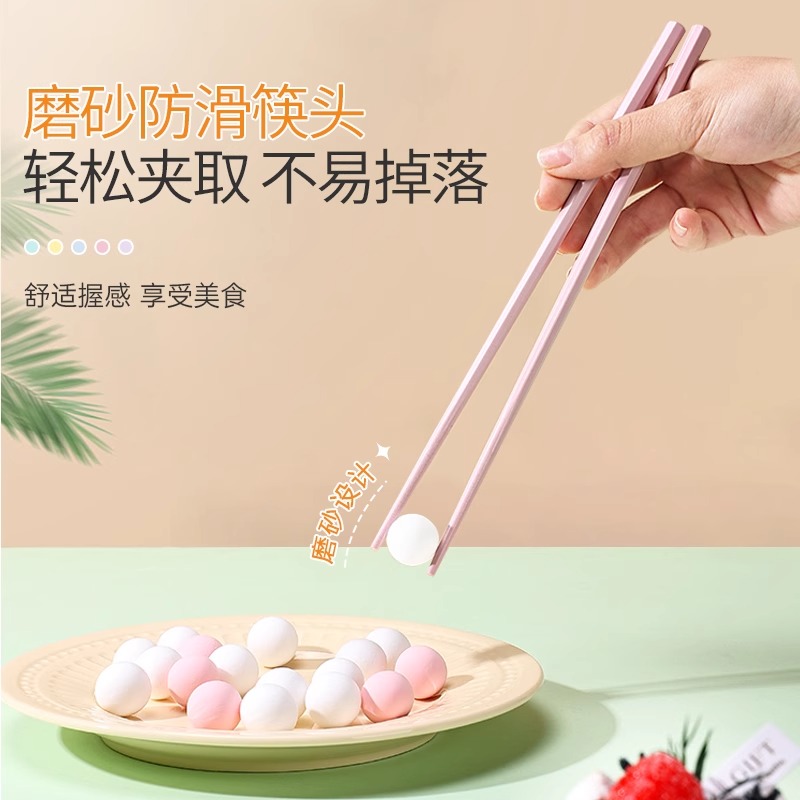 康巴赫健康分食合金筷5双高清大图