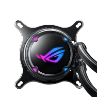英特尔10100F 酷睿四核 盒装CPU处理器+华硕ROG STRIX LC飞龙360一体式CPU水冷散热器(风扇无光)