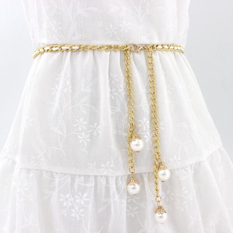 超级新品 卓鑫鸿 腰带女蕾丝布腰链配裙子装饰丝带百搭腰封细腰带