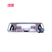 凌度(BLACKVIEW)新款行车记录仪双镜头高清夜视24小时监控360度全景 黑色 官方标配