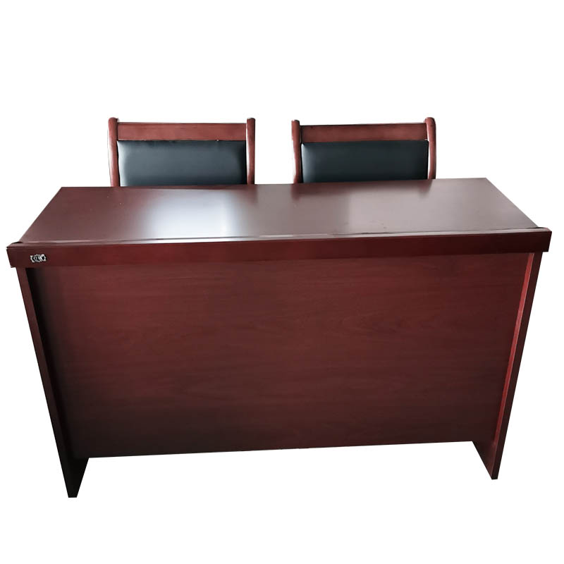 亿铁(YI TIE)培训条桌会议条桌椅一桌两椅120*40*76cm/套高清大图
