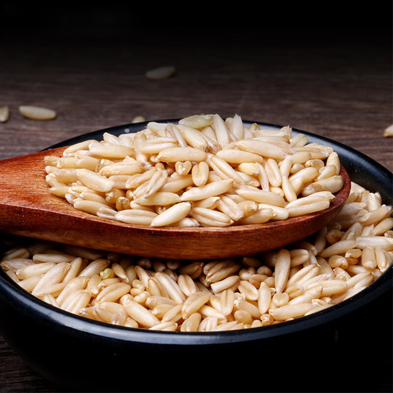 绿帝燕麦米米粒纤长大小均匀米香浓郁软糯香甜绵糯可口420g高清大图