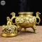 美帮汇香薰炉摆件天狗带盖铜工艺香炉家居佛堂薰香用品乔迁礼品