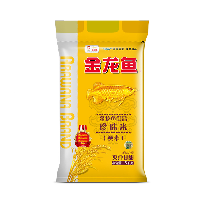 金龙鱼 东北大米5KG御品珍珠米