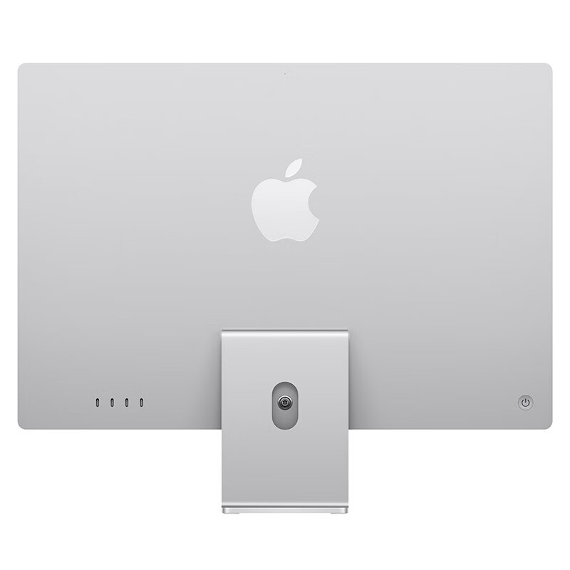 Apple/苹果 AI/iMac24英寸M4(10+10核)32G 2T银色一体式电脑。