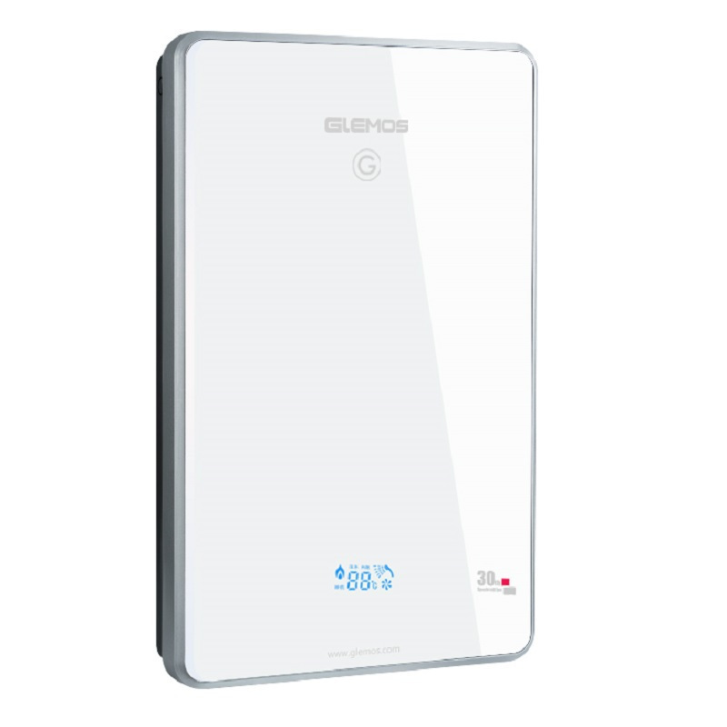 格林姆斯(GLEMOS)WZL9-85即热式电热水器 家用超薄触摸智能恒温免储水 8500W 白色自行安装