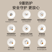 美的(Midea)电磁炉MC-DZ22S06E电磁灶铂钻系列2200W家用大功率 9档火力滑触双控 低温保护