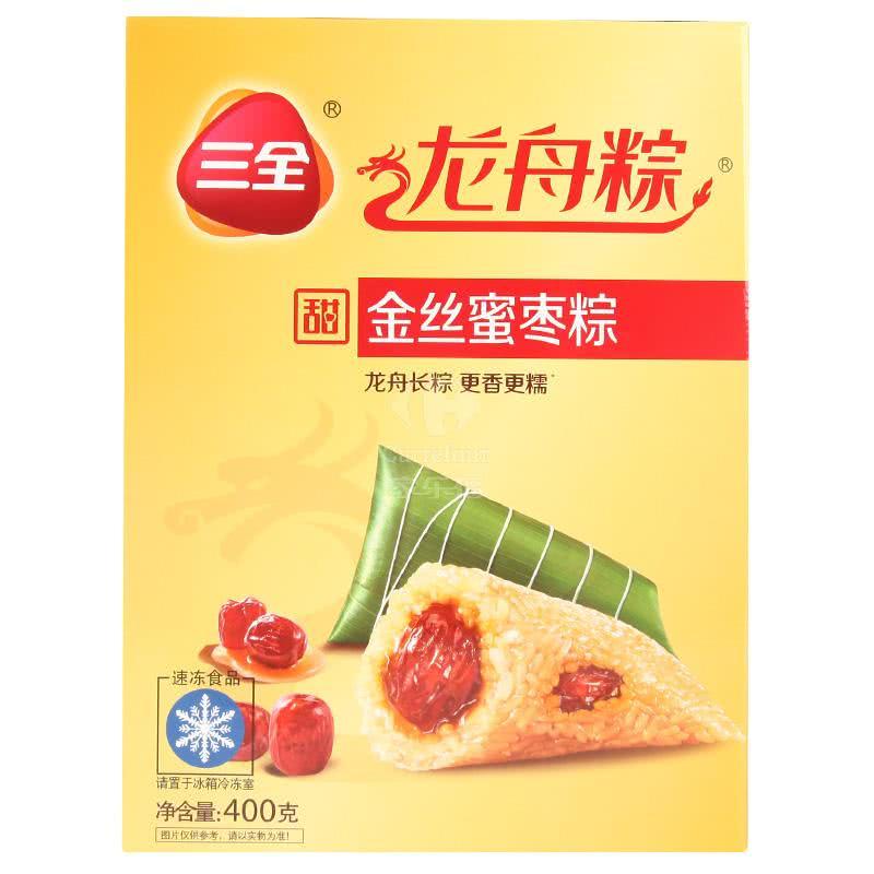 三全金丝蜜枣粽400g