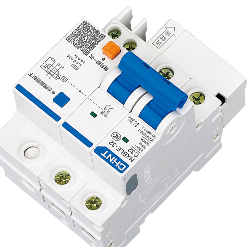 正泰(CHNT) 剩余电流动作断路器 NXBLE-32 2P C16 30mA 6kA(5个装)