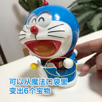 抖音同款 百宝袋机器猫 创意百变多啦A梦会变脸掏变东西公仔模型