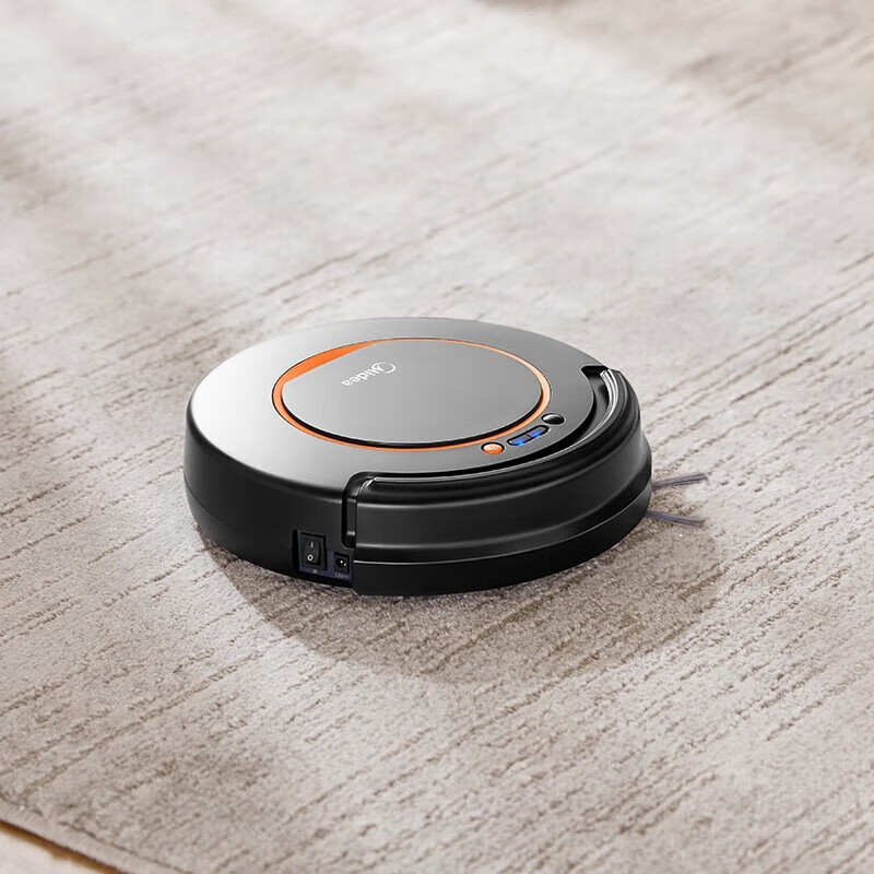 美的(Midea) 扫地机Q6 扫吸一体 全自动扫地机 规划路线 3种模式 APP智能控制 扫地机器人 黑色高清大图