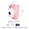 富士(FUJIFILM)INSTAX 一次成像 立拍立得 胶片相机 mini9 粉拼白相机 套餐一(含10张相纸)