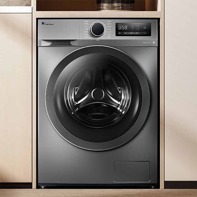 小天鹅TD100YQ2滚筒洗衣机全自动10公斤大容量洗烘一体高洗净比除菌螨 空气洗