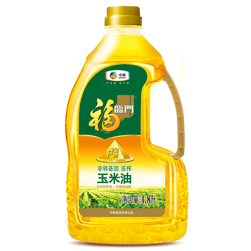 福临门 黄金产地玉米油 1.8L