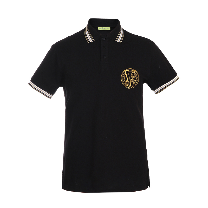 超级新品 versace jeans 范思哲 男士棉质短袖polo衫 b3gta7p1 36571