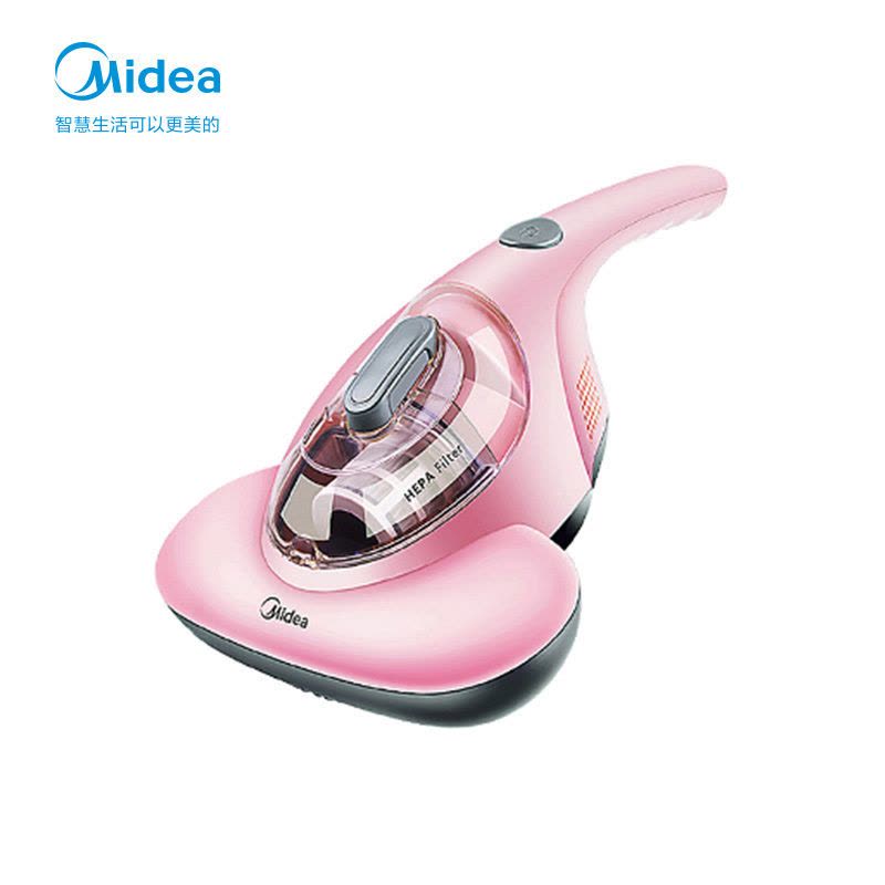 美的(Midea)除螨仪B1粉色 家用床上 10Kpa大吸力高频拍打 小型手持有线吸尘器紫外线除螨虫仪器 热风除湿图片