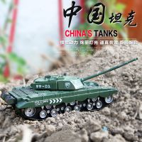 奇怪君 坦克模型玩具车儿童玩具男孩导弹虎式车带音效声光故事履带惯性前进