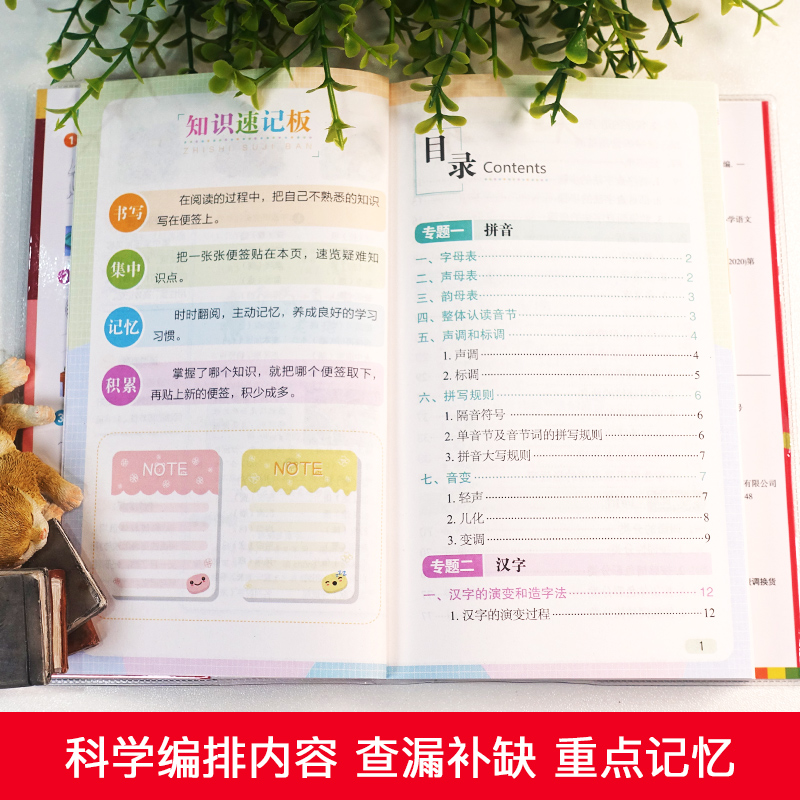 2册]小学生笔顺手册+必背古诗文 小学通用 [正版]易佰图书易记通全彩版小学语文英语数学基础知识古诗文笔顺规范手册数学公高清大图