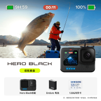 GoPro HERO10 Black 运动相机 户外摩托骑行 潜水防水防抖相机 Vlog数码运动摄像机 旅拍照相机