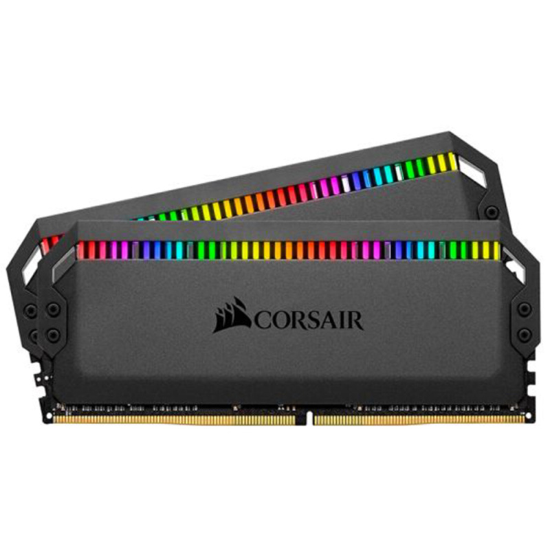 美商海盗船uscorsairddr4320016gb8g2套装台式机内存条统治者铂金rgb