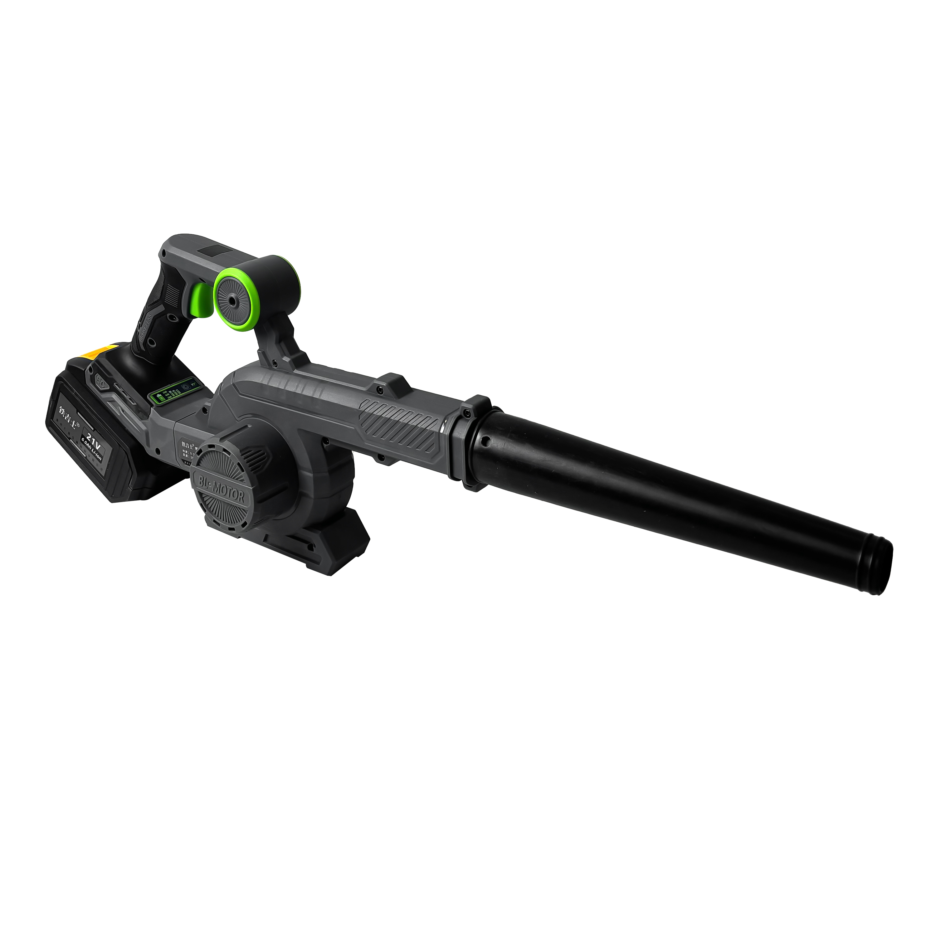 铁吉士 锂电鼓风机 大功率除尘吹风机 两电一充 套高清大图