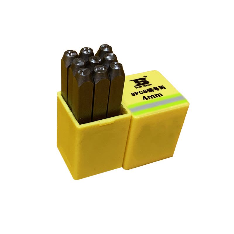 波斯(BOSI) 荧光系列9件套钢号码 4mm 套图片