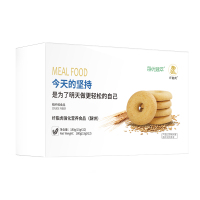 【买3送1】每优健萃 营养饱腹粗粮杂粮膳食纤维代餐饼干15g/袋*12袋盒装180g