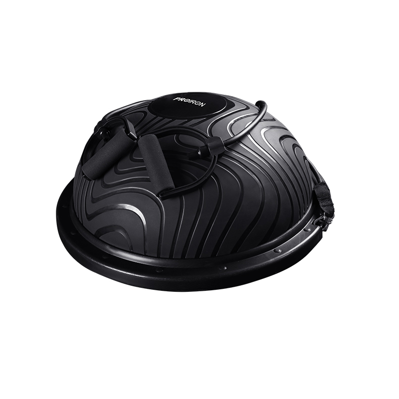 PROIRON普力艾 波速球直径60cm黑色水波纹款【赠拉力绳+气泵+气塞】