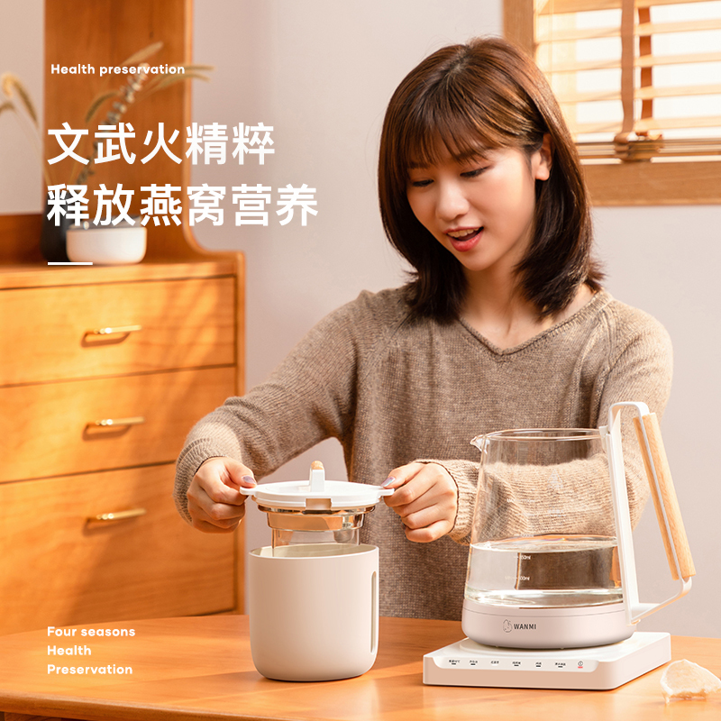 顽米(WAN MI)WM-YSH1养生壶 炖盅款