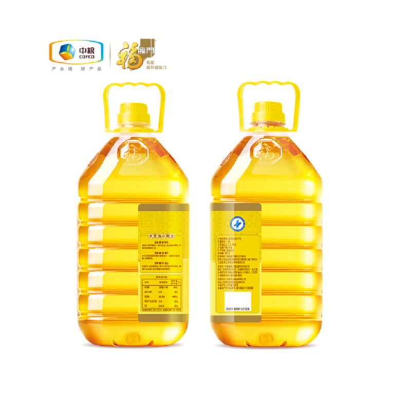 福临门 食用油 非转基因一级大豆油5L