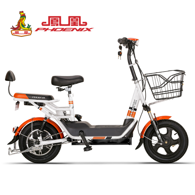 凤凰(phoenix) 电动车助力车成人电动自行车迷你踏板代步车男女电瓶车