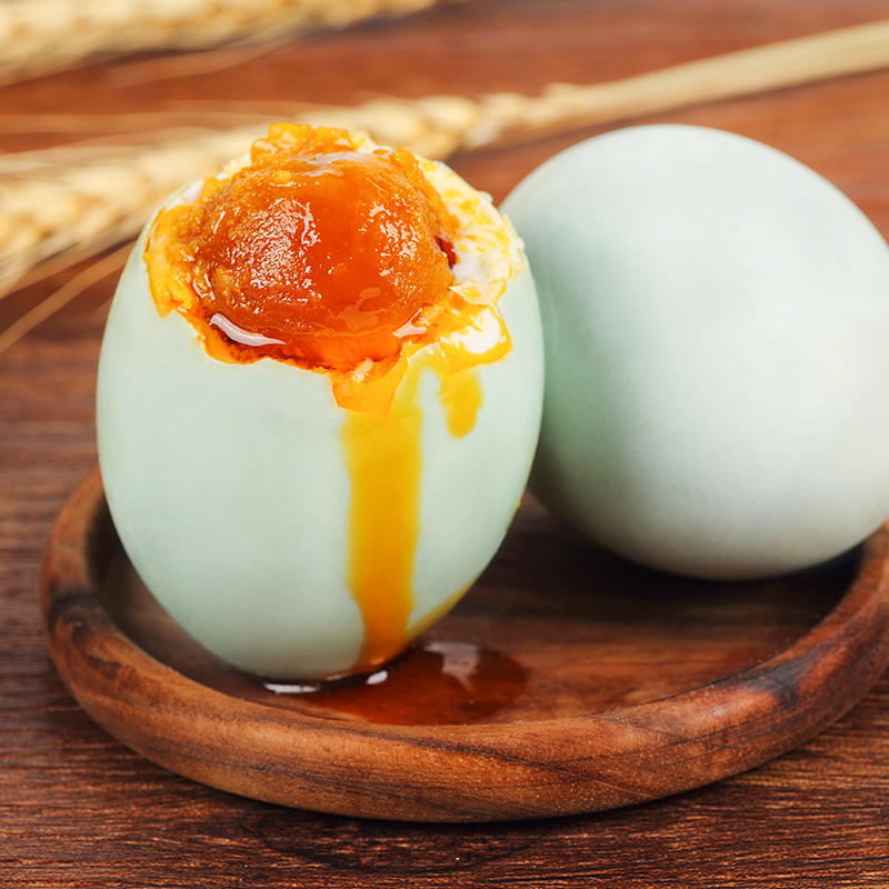 神丹20枚电商油黄咸鸭蛋