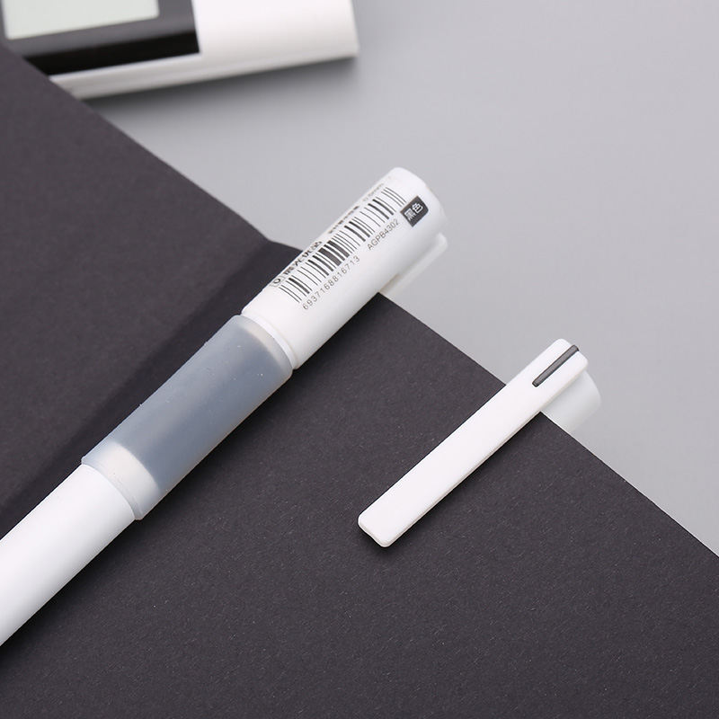 晨光(M&G)AGPB4302黑色中性笔 10支/盒 0.5mm 中性笔 签字笔 黑笔 水性笔 碳素笔 办公用品高清大图