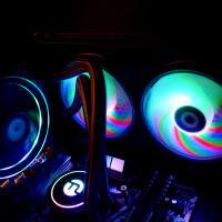 宁美国度电脑主机i7 10700K/RTX2070Super高配水冷电竞游戏台式DIY电脑组装机兼容机整机