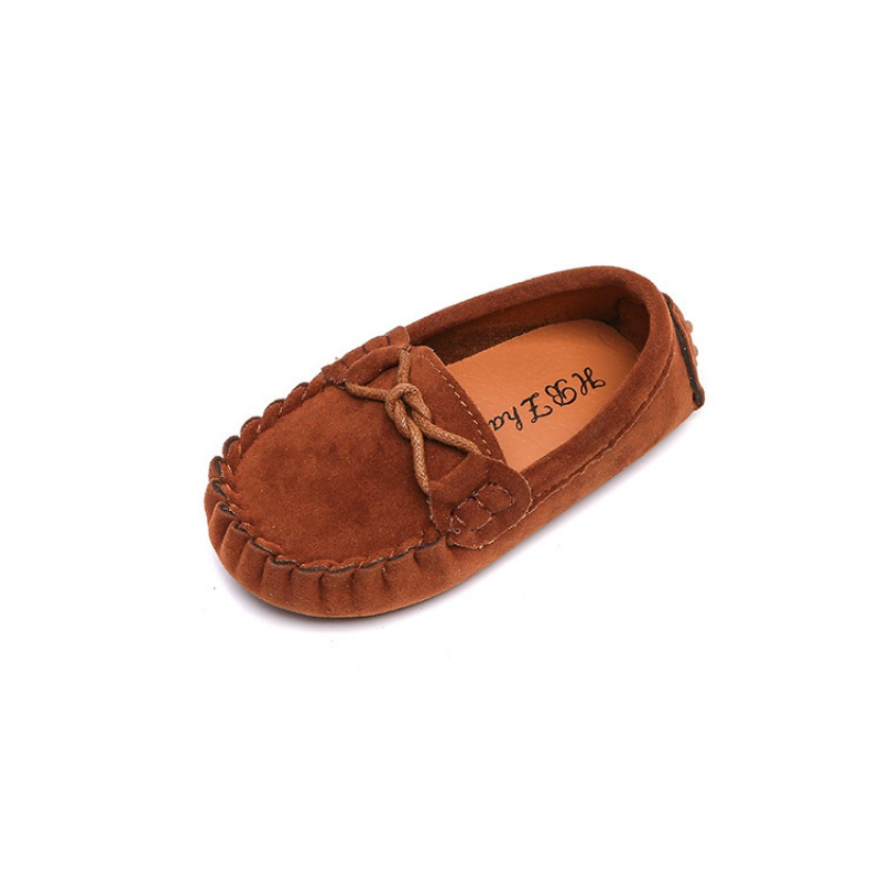 2022春季新款休闲儿童豆豆鞋 韩版一脚蹬牛筋底宝宝童鞋男女莎丞