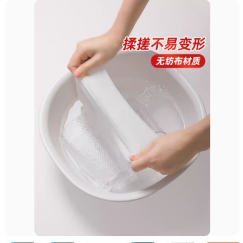 茶花抹布厨房专用洗碗布洗碗巾用纸纸巾食品级干湿两用无纺布纯棉 315006 净优即抛抽取式抹布(50片*3包装)