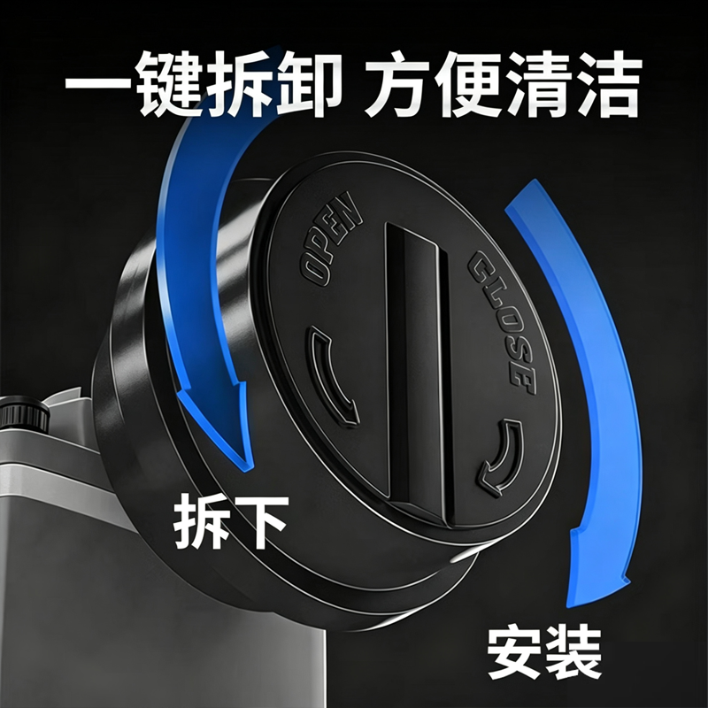 CIAA德国空压机气泵小型无油充气泵空气压缩机汽车打气泵木工高清大图