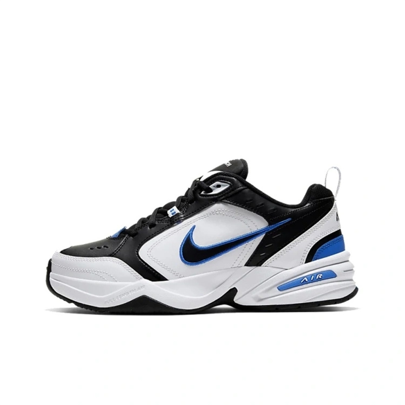 nike耐克airmonarch4黑白蓝男款老爹鞋运动跑步鞋415445002视频