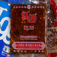 红99红九九海鲜味清油火锅底料重庆特产炖煲汤煮面条调料180g