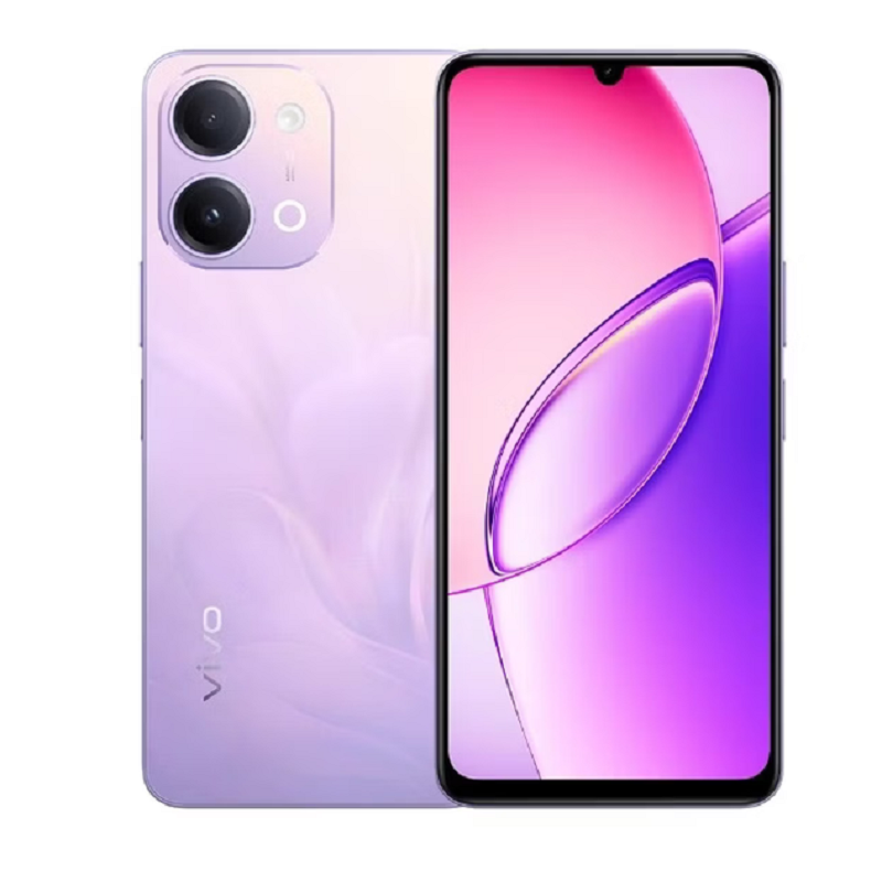 vivo Y60i 鸿运紫 6GB+128GB 红外遥控 6500毫安大电池 侧边指纹 120Hz 5G全网通 双智能手机高清大图