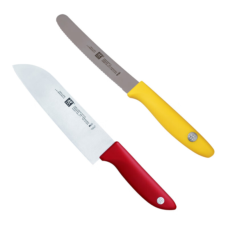 双立人(ZWILLING) (C)TWIN Point S彩色刀具三件套 32874-007-722高清大图