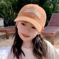 儿童帽子春秋时尚女童鸭舌帽洋气韩版遮阳棒球帽男孩太阳帽潮_382 焦糖色-COLORADO2岁-6岁【帽围48-50cm】