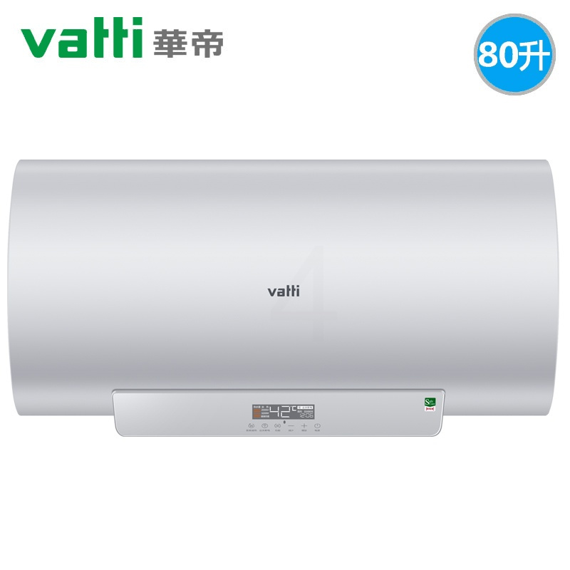Vatti/华帝 电热水器家用80升储水式速热节能 白色80L