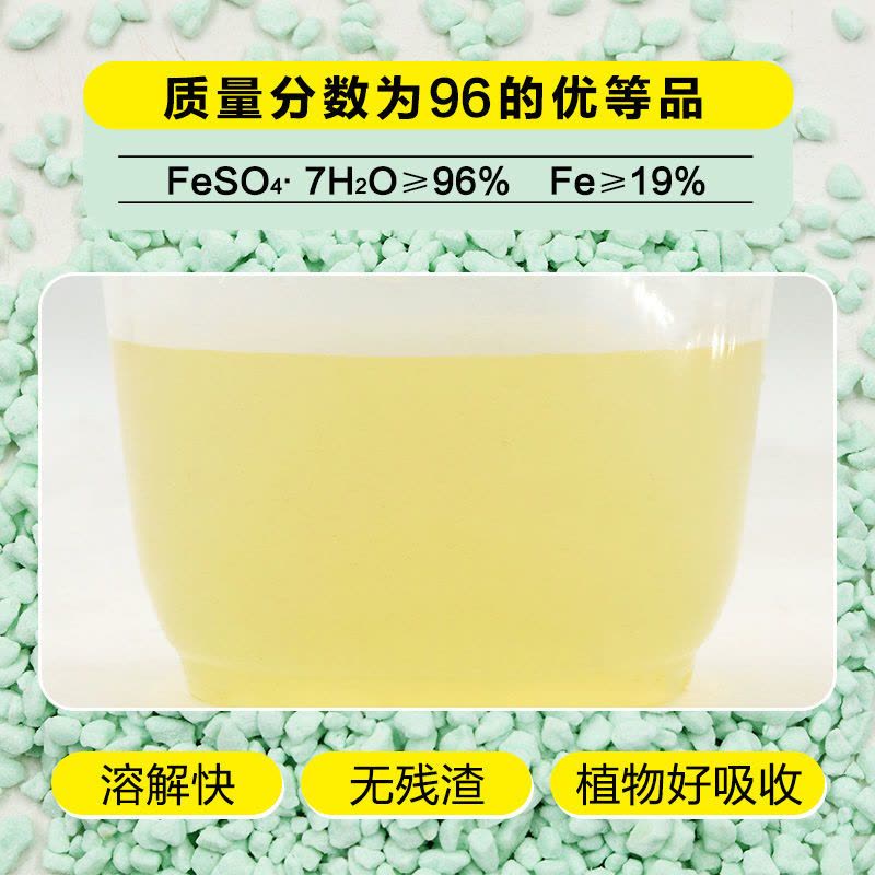 硫酸亚铁柠檬酸花肥养花栀子花杜鹃茶花茉莉黄叶喜酸植物铁肥图片