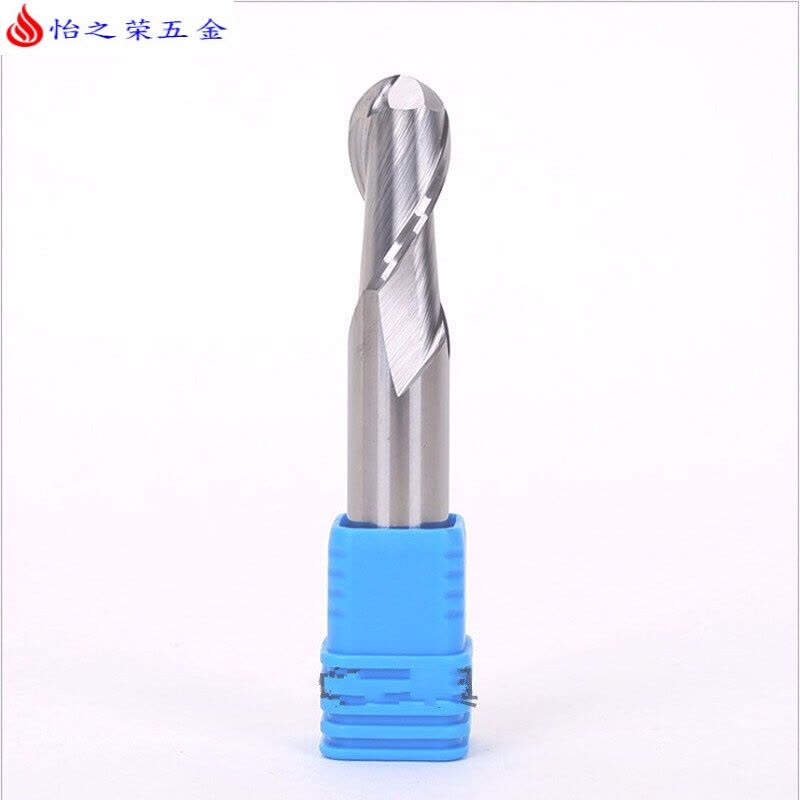 钨钢铝用铣刀2刃铝用球头铣刀R0.5 R2 R3 R4 R5 R6铝合金球刀图片