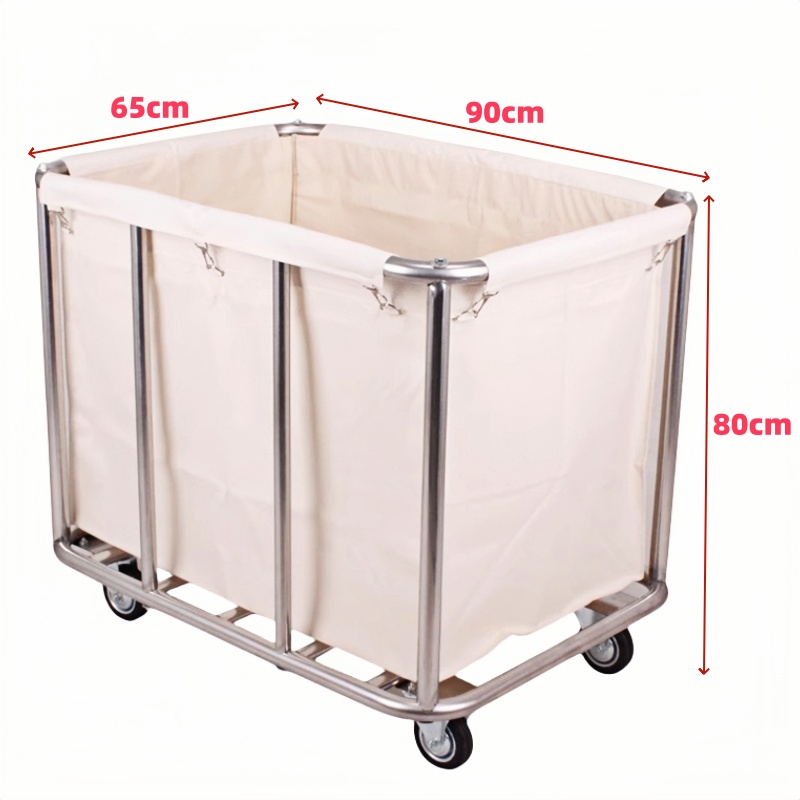 悦兴诚布草车 清洁布草车8管