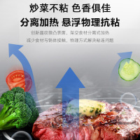 苏泊尔(SUPOR)316L不粘锅少油烟不锈钢炒锅家用煎炒锅炒菜锅具电磁炉燃气灶通用--32CM-EC32JBC01