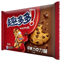 趣多多 糕点 软式小点 软萌巧克力味240g