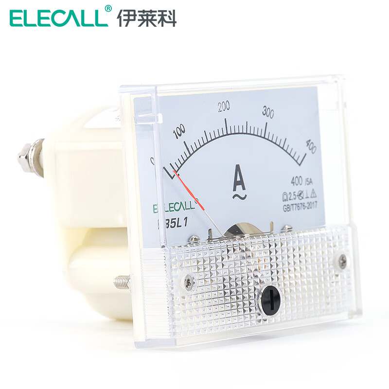 伊莱科 指针式交流电流表直通式85L1系列 85L1 50A 个高清大图