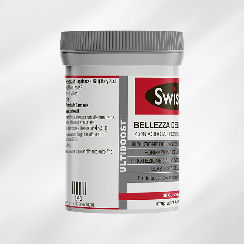 Swisse斯维诗口服玻尿酸水光片 30粒/瓶[24.11到期]